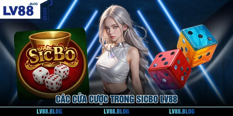 Các cửa cược trong Sicbo LV88